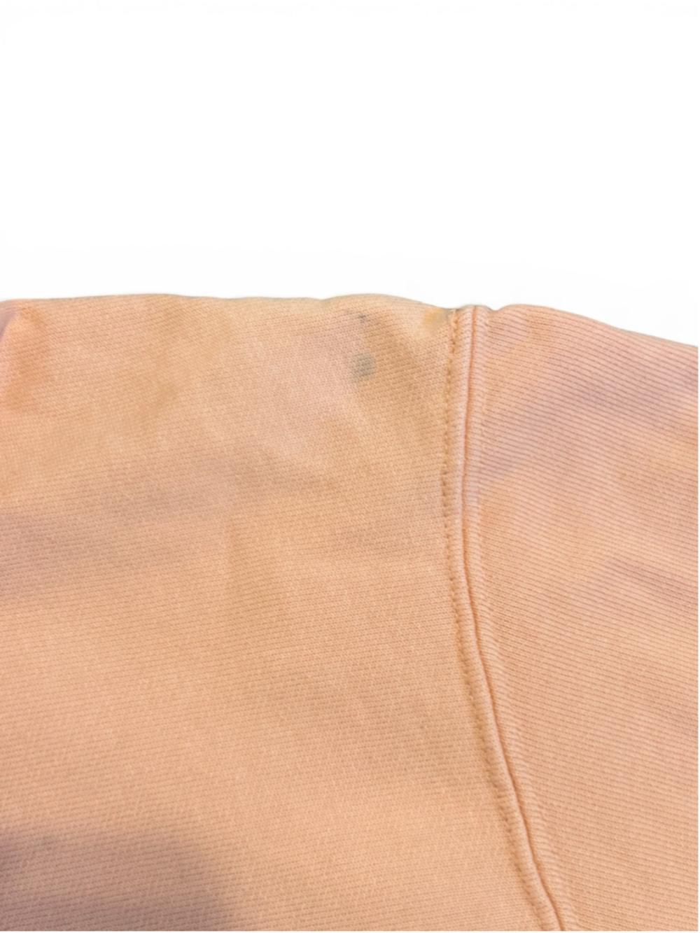 Texas A&M Champion Unisex Reverse Weave Hoodie Sz L Pastel Peach Sweatshirt - Picture 6 of 12